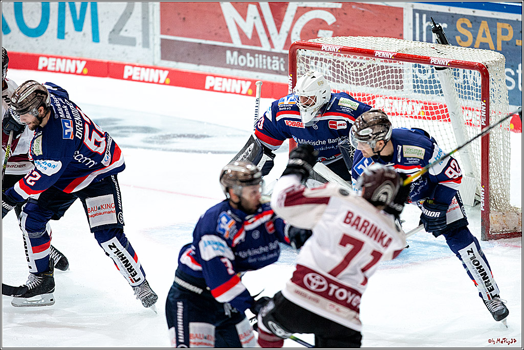 PENNY DEL;  Iserlohn Roosters - Koelner Haie; Iserlohn, 05.02.2021
